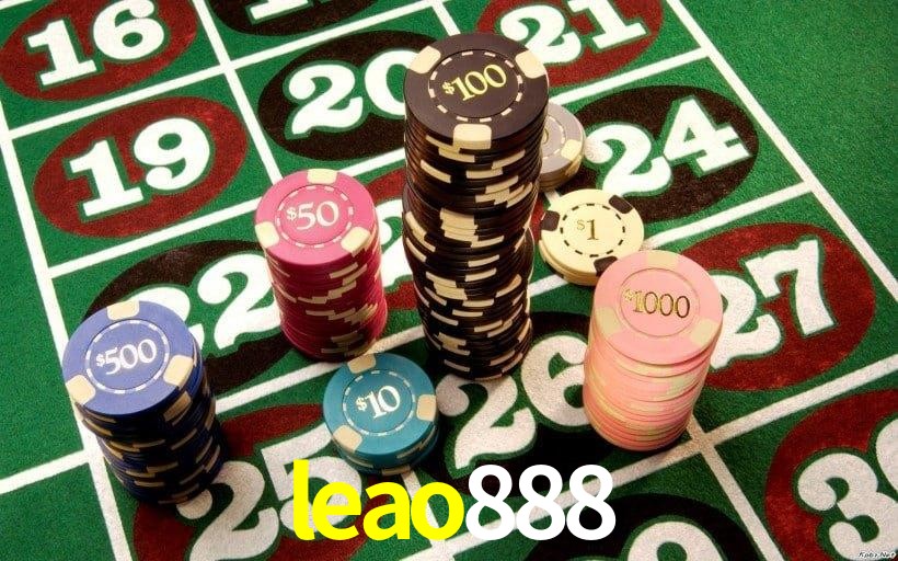 Mesa de Blackjack leao888